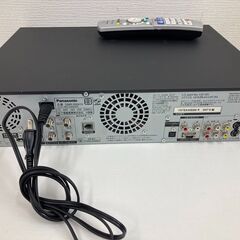 【REGASTOCK江東店】 Panasonic パナソニック HDD搭載VHS一体型DVDレコーダー dmr-xw41v 2007年製の画像