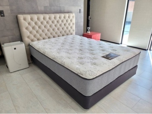 ［本日20時までの案内］シモンズ ダブルベッド ビューティレスト ダブルクッション ナフコ