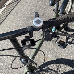 jeep 折り畳み自転車　カーキの画像