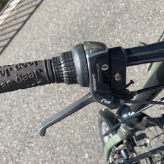 jeep 折り畳み自転車　カーキの画像