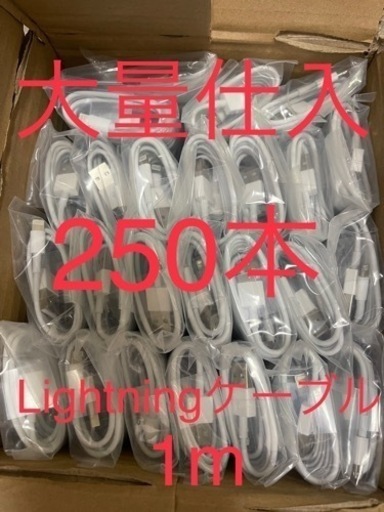 【大量】iPhone 充電ケーブル　1m 250本