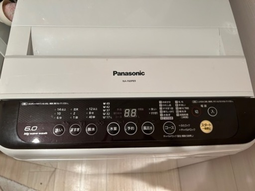 Panasonic 6.0kg洗濯機