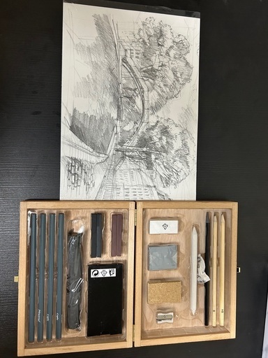 新商品アーチストセット絵書ける