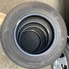 145 80  12  BS  トラックバンタイヤ　4本の画像