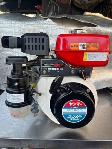 ガソリンエンジン ヤンマー GA 180 OHV フィンガースタート　最大6.2馬力　農機具　発動機　実動品　美品