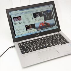送料無料 Windows11 Office ノートパソコン 高速SSD 12.5型 NEC PC-VKT16BZG2 中古良品 第8世代Core i5 4GB 無線 Bluetooth カメラ 保証付