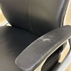 高級革張りハイバックチェア オカモト デューク(定価47万円)の画像