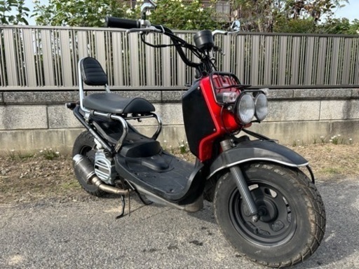 ☆ズーマー50.カスタム車両☆バッテリー・プラグ・ワイヤー類など新品交換^_^イロイロ整備で快調ですよ☆50cc原付スクーター☆