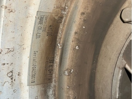 SSR マークIII 13インチPCD100 6J 軽自動車 値下げ⭕️