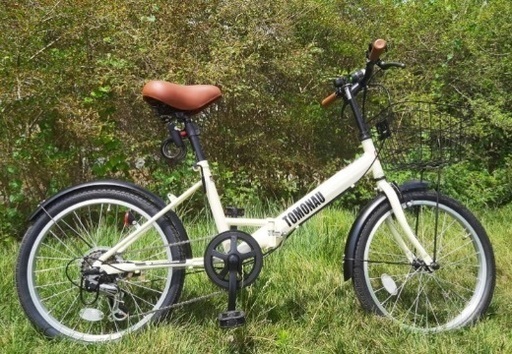 TOMONAU 折りたたみ自転車 折り畳み自転車 20インチ 6段変速