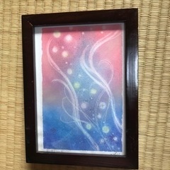 パステルアート② 天使の羽音