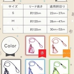 リードとハーネスの画像