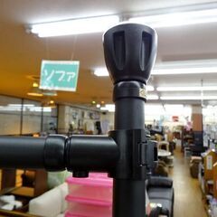 つっぱりラック ヒルデ(ブラック) 幅88×奥行30×高さ266cm ニトリ 収納棚 西岡店の画像