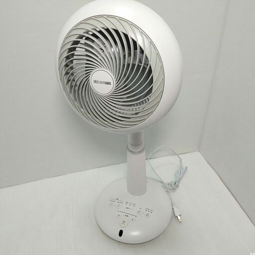 サーキュレーター扇風機 アイリスオーヤマ STF-DC15T-W 美品