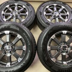 スタッドレス早期割◆10月末まで送料込み!!DDV-6未使用ホイール◆215/70R16 付◆デリカD5 エクストレイル アウトランダー などに!!