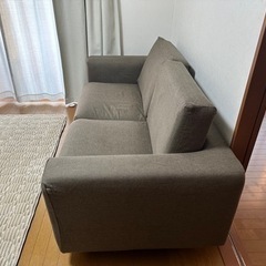 無印良品3人掛けソファ　新古品　半額処分の画像