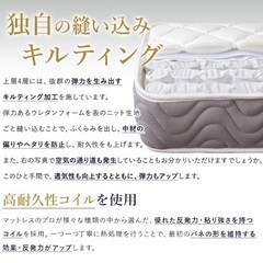 取引先決定済　セミダブルベッドマットレスの画像