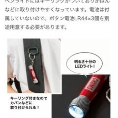 決まりました！未使用品！【チャムス防災5点セット】付録付雑誌の画像