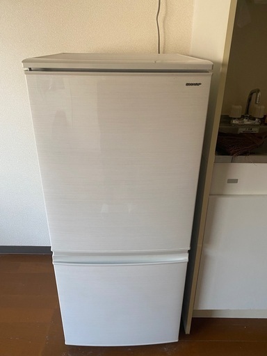 SHARP 137L SJ-D14D 2018年製