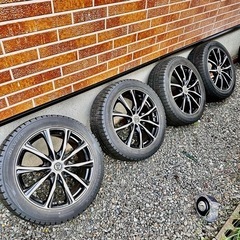 18インチ　245/45/R18 Weds RIZLEY ＋スタ...