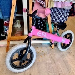 ■店頭引取限定■美品☆バランスバイク　ピンク♪３歳から〜