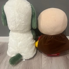 わんわん２つ　アンパンマン　ぬいぐるみの画像