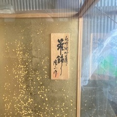 価値よくわかりませんが　破魔弓飾り　五月人形　ガラスケース付きの画像