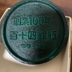 文鎮　銅製の画像