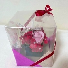 【新品未開封】ELVERA ROSE PETIT バス＆ソープフラワー セット Francfrancの画像