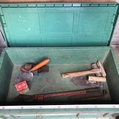 道具箱　大型　ツールBOX 建築工事　日曜大工　ガーデニングの画像