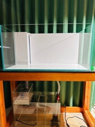 90×45×45オーバーフロー水槽　自作