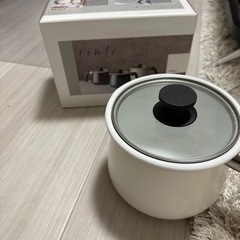 IHとガスコンロ対応ホーローマルチポットMサイズ