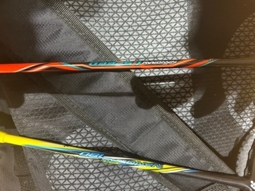 バドミントン　バック、ラケット
