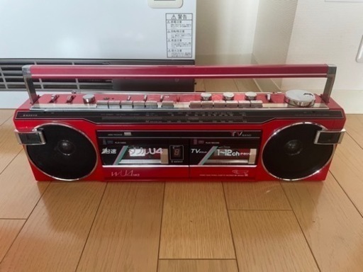 【札幌市西区引取限定】SANYO MR-WU4MKⅡ ダブルラジカセ