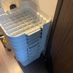 美品：無印　頑丈収納ボックス小　30リットル　1個1000円×4個