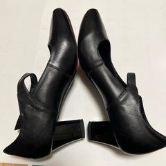 パンプス 5cmヒール 履きやすい 黒 レディース　靴　シューズ　の画像