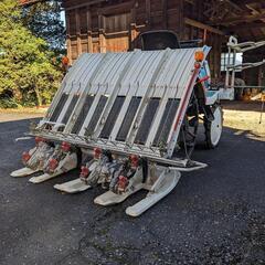 クボタ　 田植え機 4条植え SPJ400　あぜごえシフト クランク式の画像