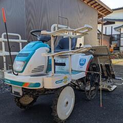 クボタ　 田植え機 4条植え SPJ400　あぜごえシフト クランク式の画像