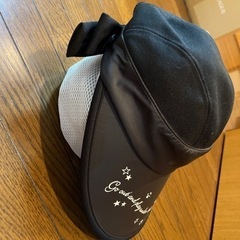 Kolwin キャップ　つば広　黒　美品の画像