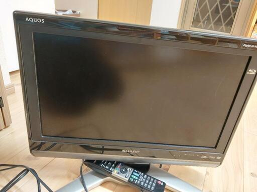 【お話し中】シャープ　AQUOS　20インチ　テレビ　DVD