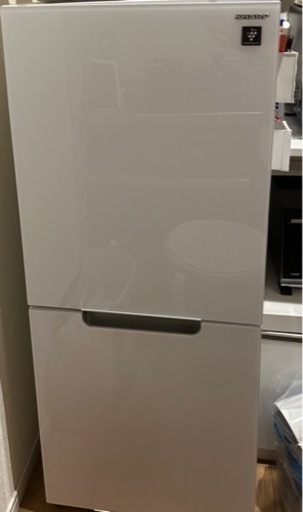 シャープ SHARP ガラスドア 冷蔵庫　152L プラズマクラスター