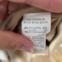 y2kロングコート　サイズMの画像