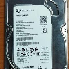 【売却済】3.5 インチ　1TB HDD SEAGATE