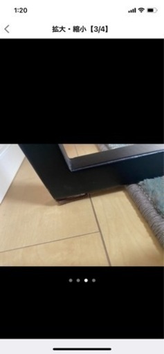 ★北欧風カフェ風★　おしゃれ木製テーブル　