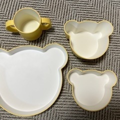 tak. ベビー食器 離乳期食器　イエロー