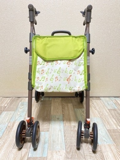 歩行車 アクトモア パピー シルバーカー 折り畳み式 歩行器