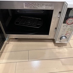 電子レンジ(美品) SHARP RE-SD10-Wの画像