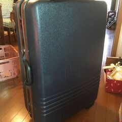 緊急11/12（日）まで！　サムソナイト大型スーツケース（青）