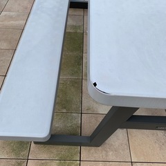 アウトドア　テーブルセット　アメリカン　バーベキューの画像