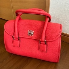 ロエベ　オレンジ　ショルダーバック